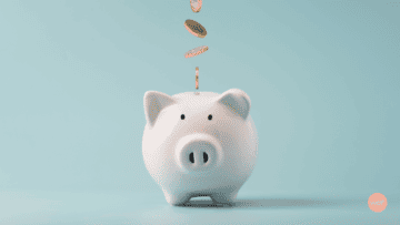 Une tirelire pour illustrer la rémunération du franchisé.