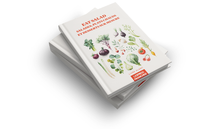 mock up eat salad