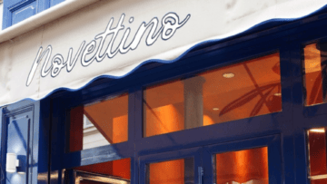 Un restaurant Novettino ร Paris pour illustrer le concept.