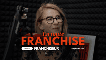 Franchisée Carré d'artistes parlant dans le podcast l'Express Franchise